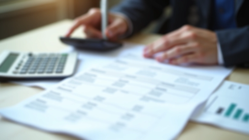 Tableau avec calcul détaillé des différents frais inclus dans le TAEG d'un crédit